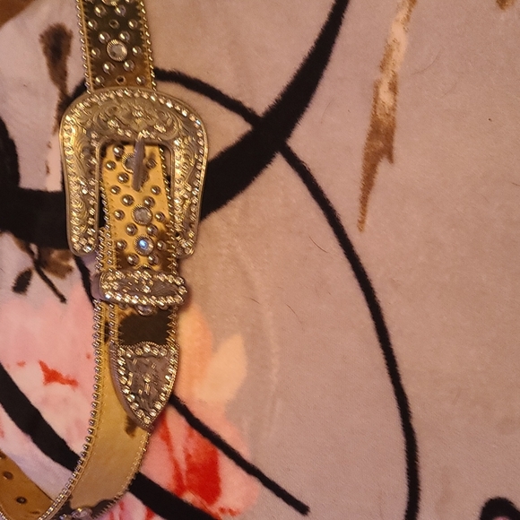 Rhinestone western belt - Picture 5 of 12